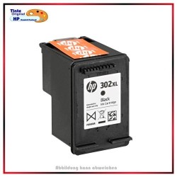 Nr.302XLBK, HP-302XL, F6U68AE, Black original Tinte fuer F6U68AE, HP Nr 302XL, Inhalt ca.480 Seiten.